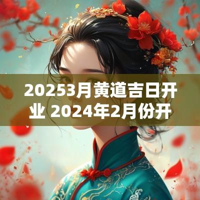 20253月黄道吉日开业 2025年2月份开业黄道吉日