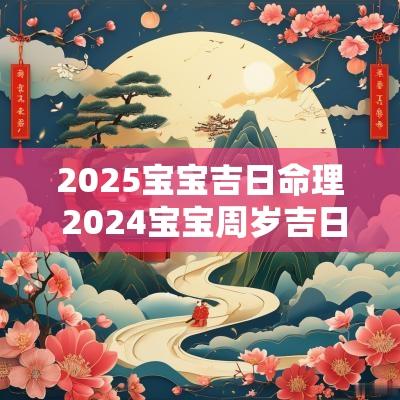 2025宝宝吉日命理 2025宝宝周岁吉日一览表