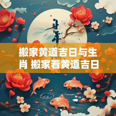搬家黄道吉日与生肖 搬家看黄道吉日还是看生肖