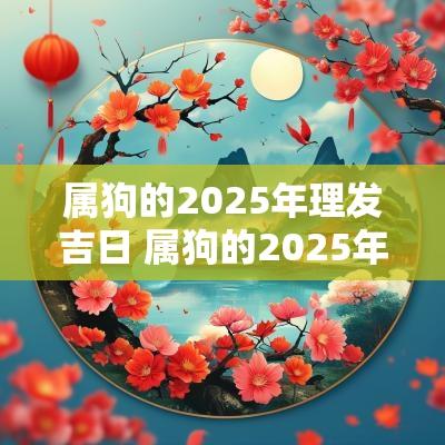 属狗的2025年理发吉日 属狗的2025年吉日查询