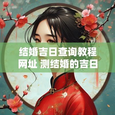 结婚吉日查询教程网址 测结婚的吉日查询