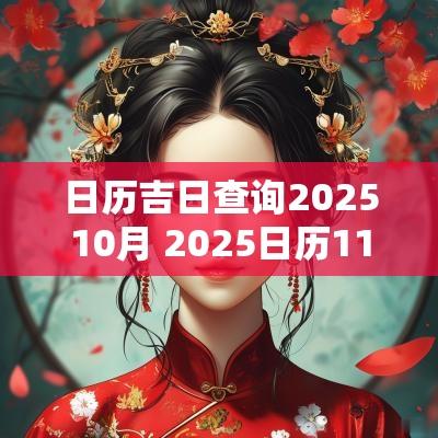 日历吉日查询202510月 2025日历11月吉日