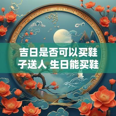 吉日是否可以买鞋子送人 生日能买鞋子送人吗