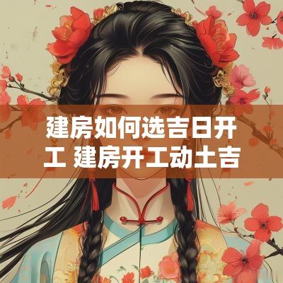 建房如何选吉日开工 建房开工动土吉日依据