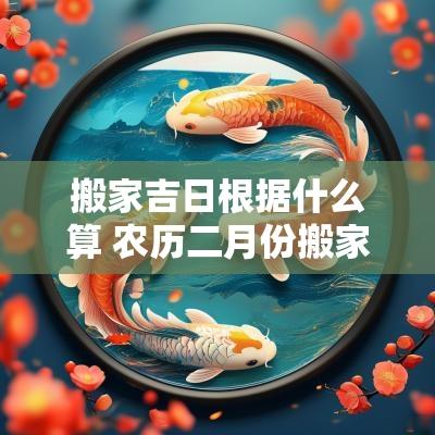 搬家吉日根据什么算 农历二月份搬家吉日
