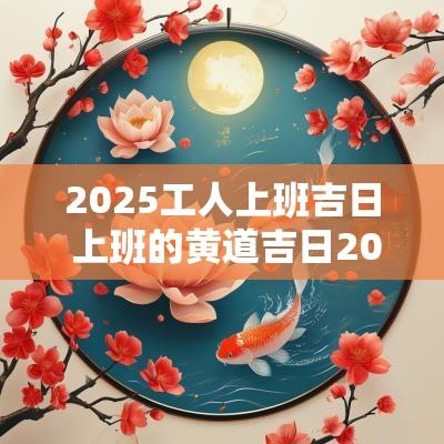 2025工人上班吉日 上班的黄道吉日2025