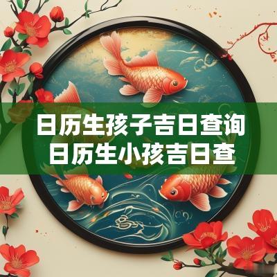 日历生孩子吉日查询 日历生小孩吉日查询表格