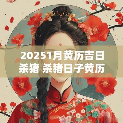 20251月黄历吉日杀猪 杀猪日子黄历2025年吉日