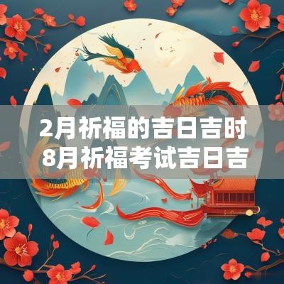 2月祈福的吉日吉时 8月祈福考试吉日吉时
