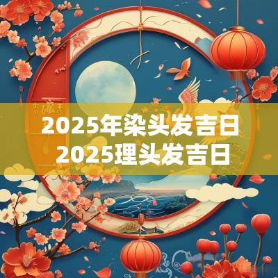 2025年染头发吉日 2025理头发吉日