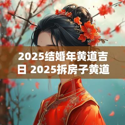 2025结婚年黄道吉日 2025拆房子黄道吉日