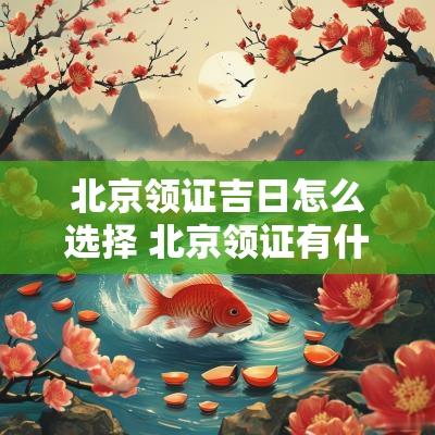 北京领证吉日怎么选择 北京领证有什么仪式