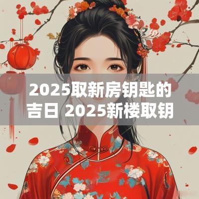 2025取新房钥匙的吉日 2025新楼取钥匙吉日