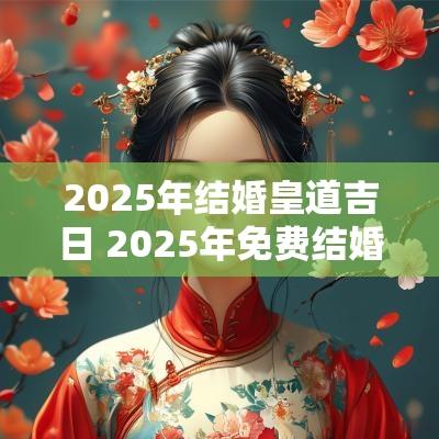 2025年结婚皇道吉日 2025年免费结婚择吉日