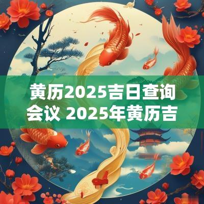 黄历2025吉日查询会议 2025年黄历吉日查询表开工