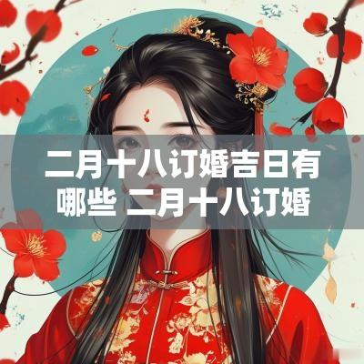 二月十八订婚吉日有哪些 二月十八订婚