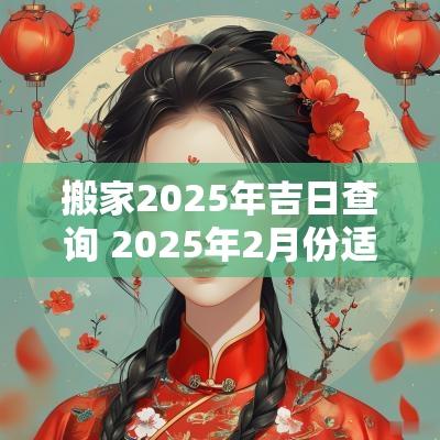 搬家2025年吉日查询 2025年2月份适合搬家吉日