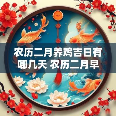 农历二月养鸡吉日有哪几天 农历二月早上鸡叫是什么时辰