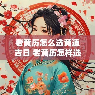 老黄历怎么选黄道吉日 老黄历怎样选嫁娶吉日