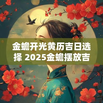 金蟾开光黄历吉日选择 2025金蟾摆放吉日