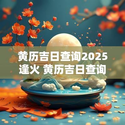黄历吉日查询2025逢火 黄历吉日查询2025