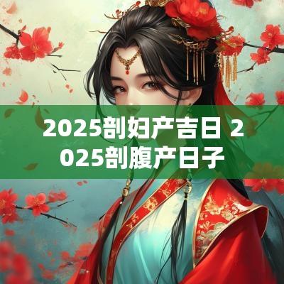 2025剖妇产吉日 2025剖腹产日子