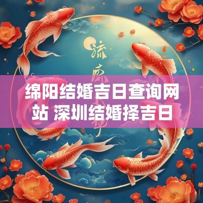 绵阳结婚吉日查询网站 深圳结婚择吉日网站