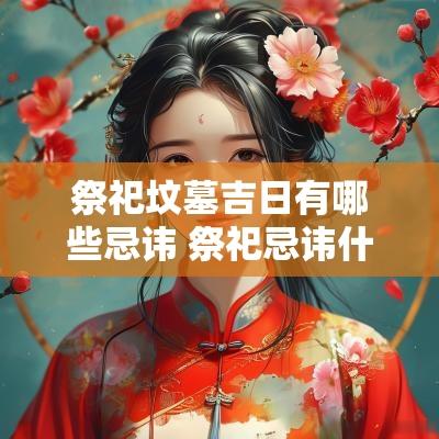 祭祀坟墓吉日有哪些忌讳 祭祀忌讳什么供品