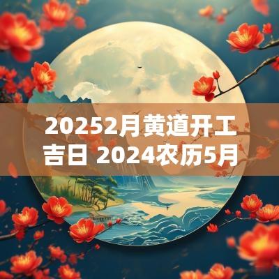 20252月黄道开工吉日 2025农历5月黄道开工吉日一览表