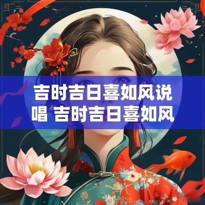 吉时吉日喜如风说唱 吉时吉日喜如风纯伴奏