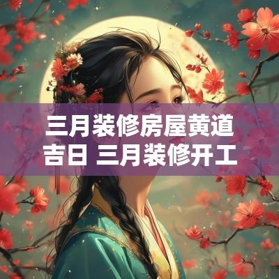 三月装修房屋黄道吉日 三月装修开工黄道吉日