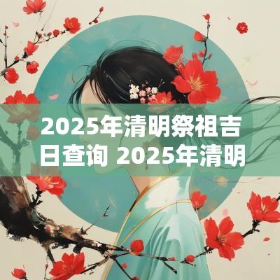 2025年清明祭祖吉日查询 2025年清明是吉日吗