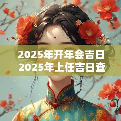 2025年开年会吉日 2025年上任吉日查询