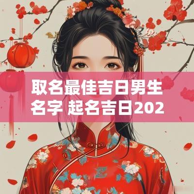 取名最佳吉日男生名字 起名吉日2025