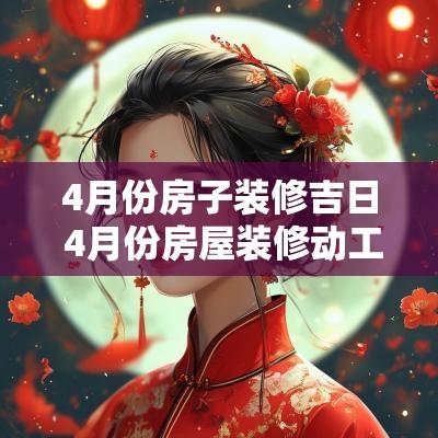 4月份房子装修吉日 4月份房屋装修动工好日子