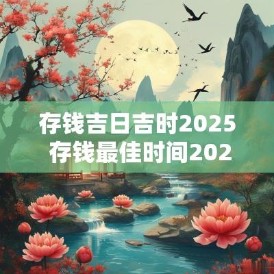 存钱吉日吉时2025 存钱最佳时间2025年