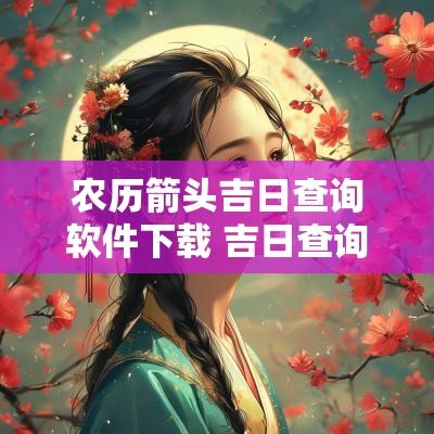 农历箭头吉日查询软件下载 吉日查询万年历下载
