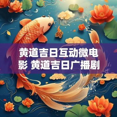 黄道吉日互动微电影 黄道吉日广播剧