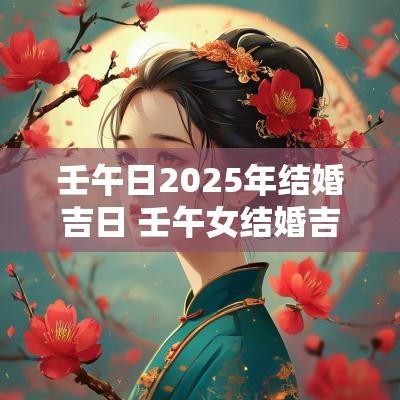 壬午日2025年结婚吉日 壬午女结婚吉日查询