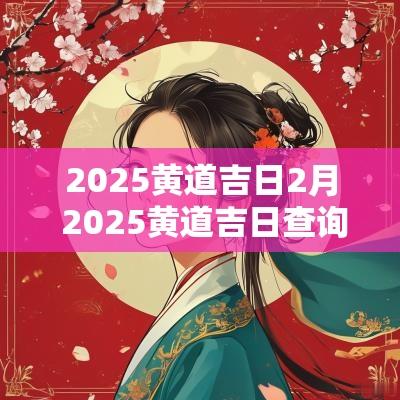 2025黄道吉日2月 2025黄道吉日查询
