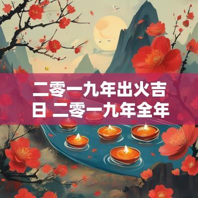 二零一九年出火吉日 二零一九年全年吉日