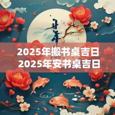 2025年搬书桌吉日 2025年安书桌吉日