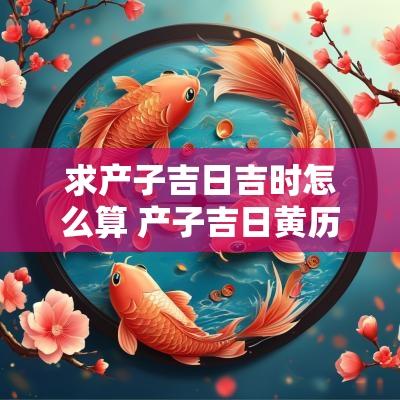 求产子吉日吉时怎么算 产子吉日黄历怎么说
