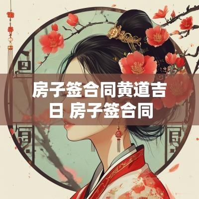 房子签合同黄道吉日 房子签合同