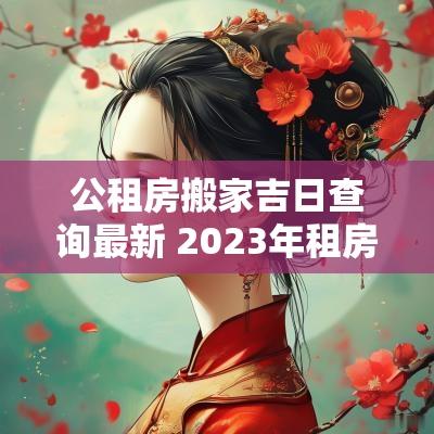 公租房搬家吉日查询最新 2025年租房搬家黄道吉日