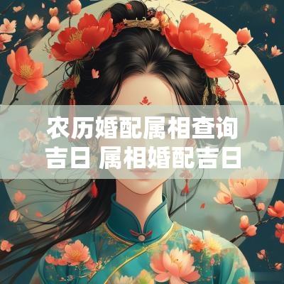 农历婚配属相查询吉日 属相婚配吉日一览表