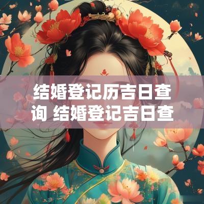 结婚登记历吉日查询 结婚登记吉日查询2025