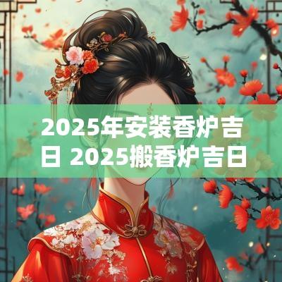 2025年安装香炉吉日 2025搬香炉吉日