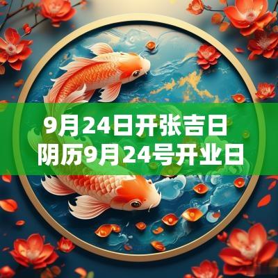 9月24日开张吉日 阴历9月24号开业日子好不好
