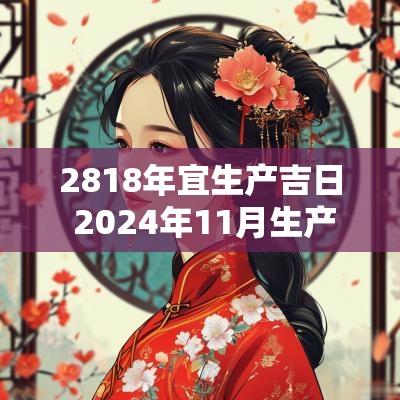 2818年宜生产吉日 2025年11月生产吉日一览表